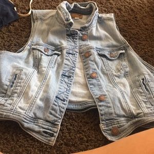 Denim vest